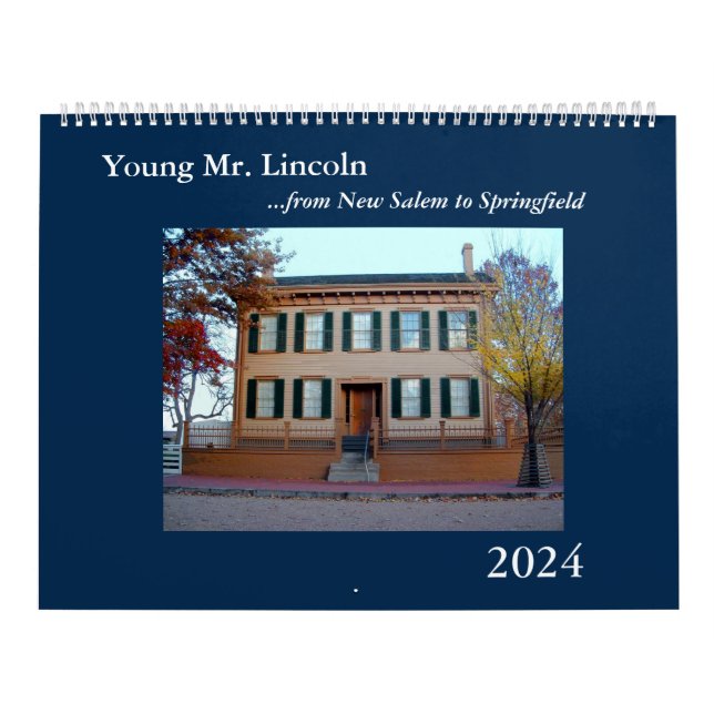 Young Mr Lincoln—New Salem to Springfield Calend Kalender (Omslag)