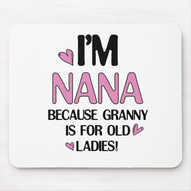 Young Nana Graphic Nana Clipart Design Grandma Art Musmatta (Framsidan)