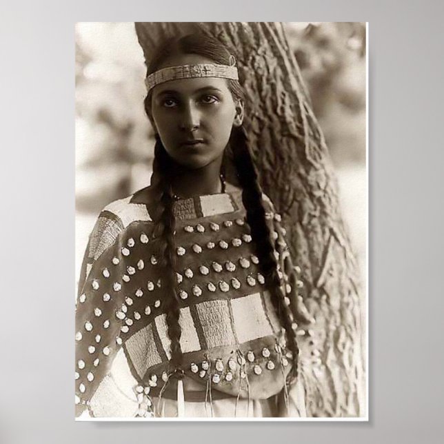 Young-Native-American-Girl Poster (Framsidan)