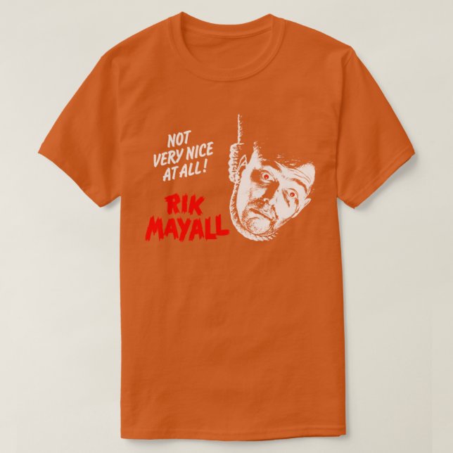 Young Ones Rik Mayall T Shirt (Design framsida)
