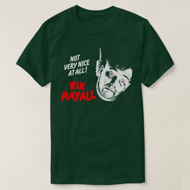 Young Ones Rik Mayall T Shirt (Design framsida)