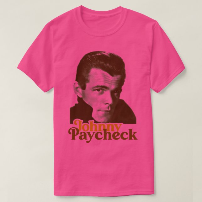 Young Paycheck Land Outlaw Tribute T Shirt (Design framsida)