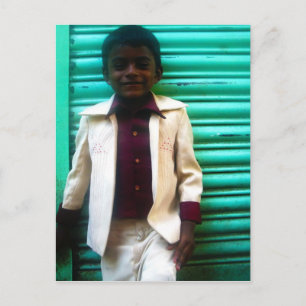 Young Rajeesh Postcard Vykort