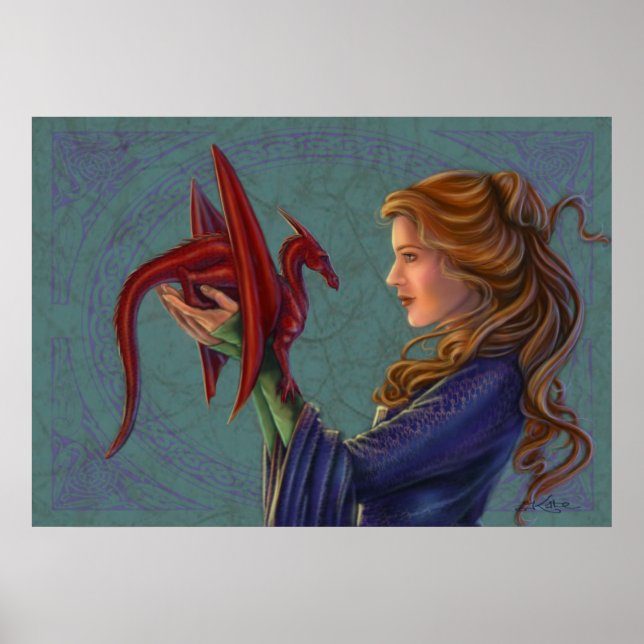 Young Red Dragon Poster (Framsidan)