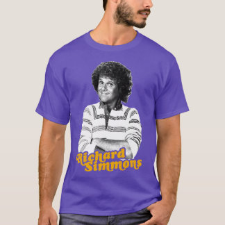 Young Richard Simmons Retro Fitness Icon Design T Shirt
