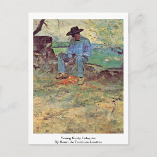 Young Routy Celeyran by Henri De Toulouse-Lautrec Vykort
