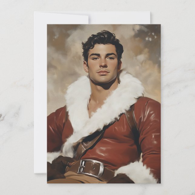 Young Santa - Dash Porträtt under julen (Framsida)