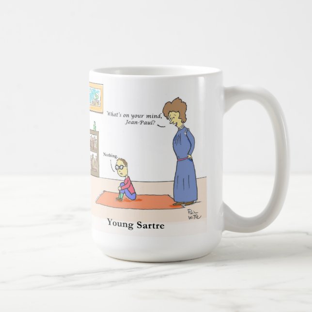 Young Sartre Kaffemugg (Höger)