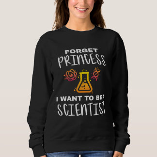 Young Scientist Forget Princess I Want To Be A Sci T Shirt