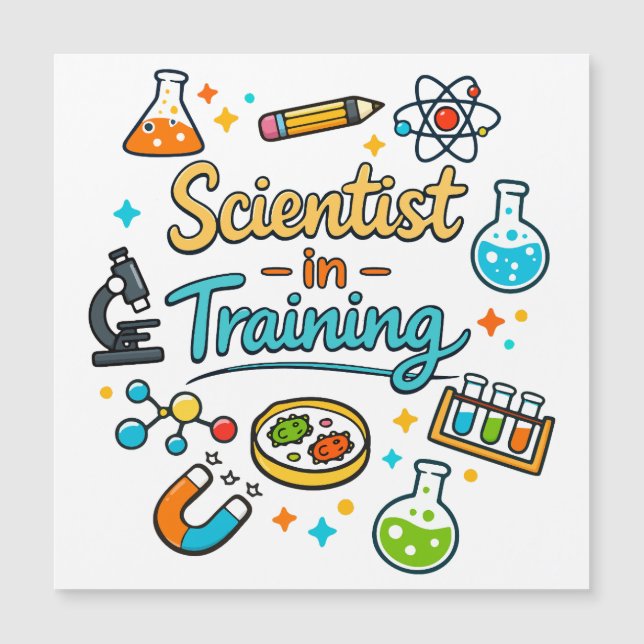 Young Scientist in Training Invitation (Framsida)