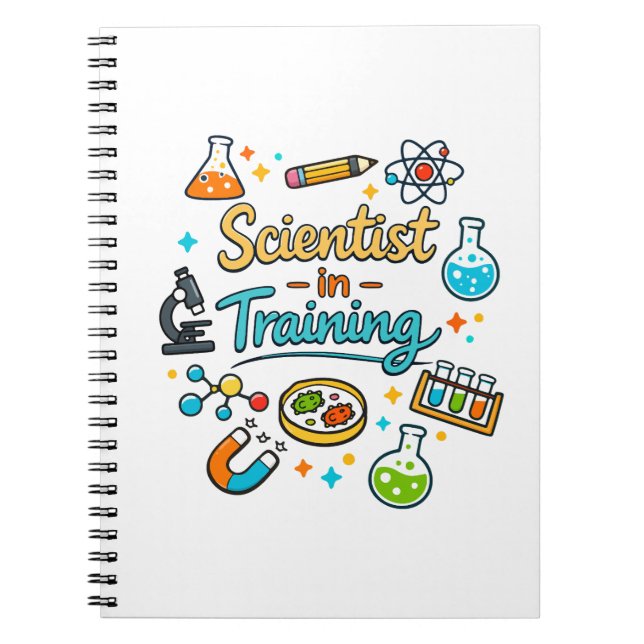 Young Scientist in Training Invitation Anteckningsbok (Framsidan)