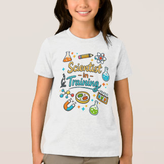 Young Scientist in Training Invitation T Shirt