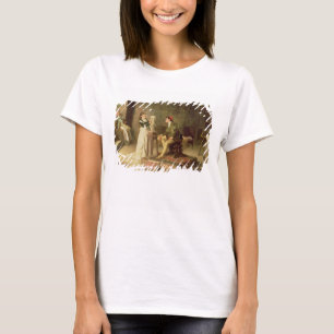 Young Sculptress (olja på canvas) T-shirt