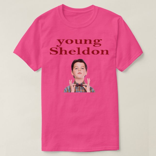 YOUNG SHELDON T SHIRT (Design framsida)