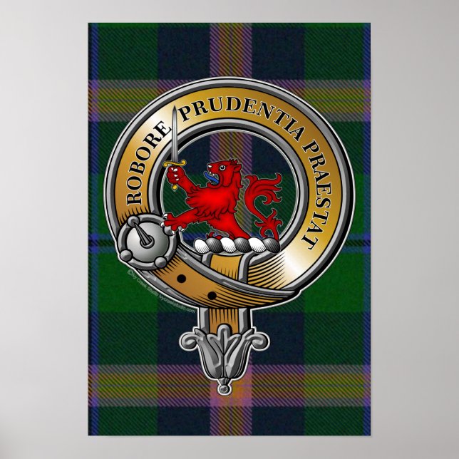 Young Tartan & Badge Poster (Framsidan)