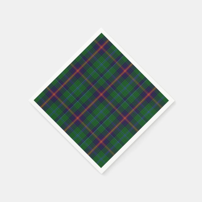 Young Tartan Play Papper Napkins Pappersservett (Hörn)