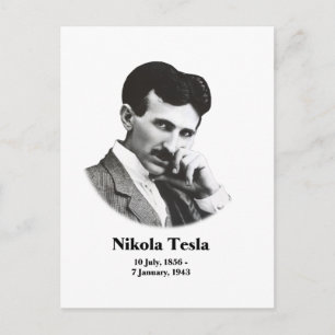 Young Tesla-vykort Vykort