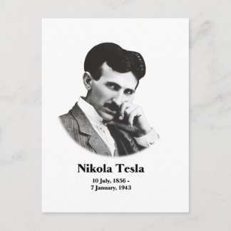 Young Tesla-vykort Vykort