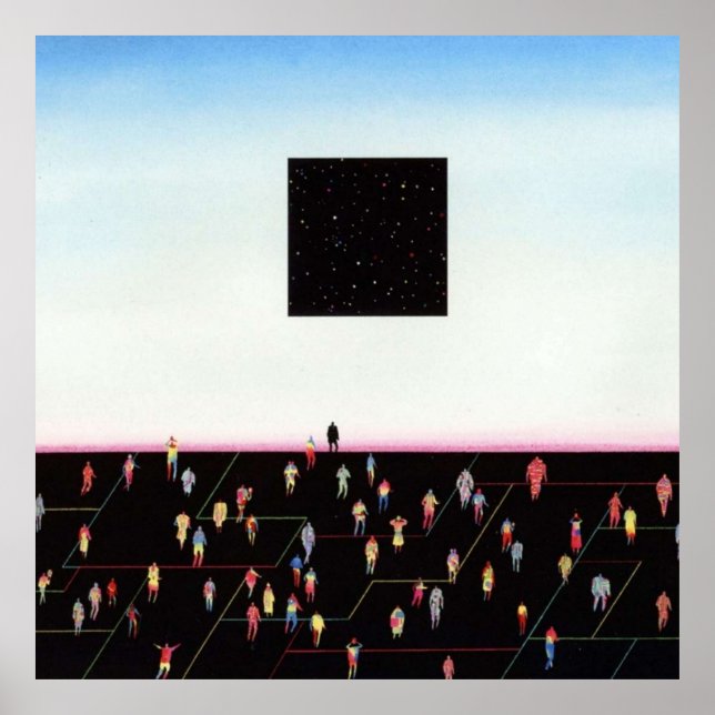 Young the Giant Spegel Master Album Poster (Framsidan)