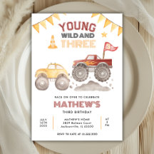 Young Wild And Three Monster Truck 3-årsfest