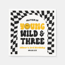 Young Wild & Three Retro Tredje 3:e Födelsedagsfes