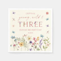 Young Wild & Three Wildflower 3-års födelsedagsfes