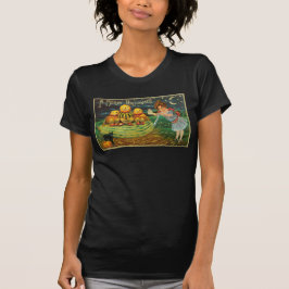Young Witch's Brew: Pumpkin Manar på Magick Altar T Shirt