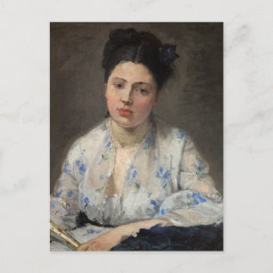 Young Woman Berthe Morisot Vykort