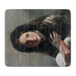 Young Woman Borttappad in Dreams (Läser a Bok)