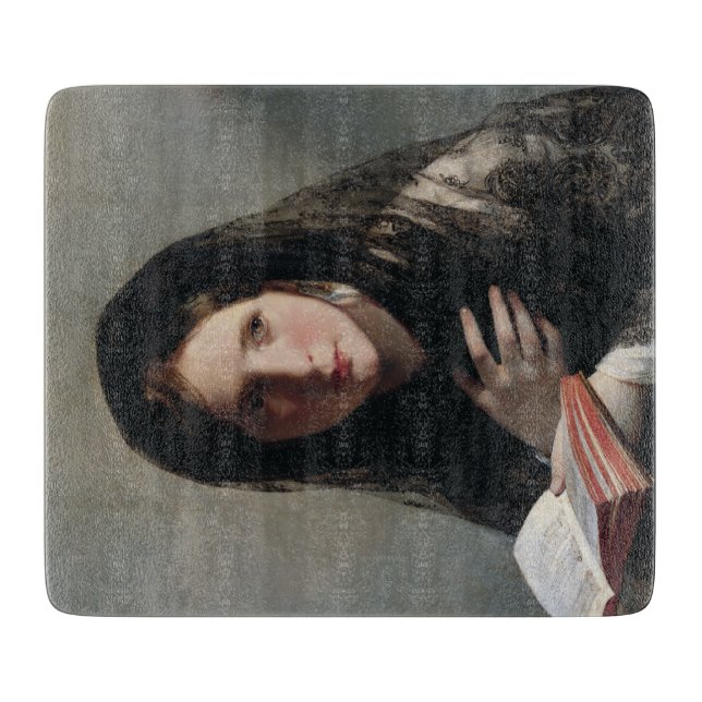 Young Woman Borttappad in Dreams (Läser a Bok) (Framsidan)