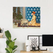 Young Woman Reading | Osman Hamdi Bey |