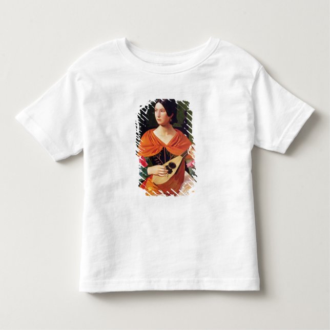 Young Woman with a Mandolin, 1845-47 Tee (Framsida)