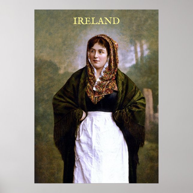 Young Women from Ireland (1890) Poster (Framsidan)