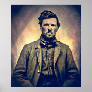 Young Wyatt Earp c. 1870 Poster