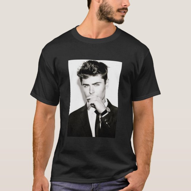 Young Zac Efron Classic T Shirt (Framsida)