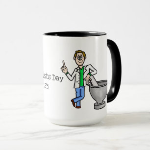 Younger Male farmaceut Day Mugg