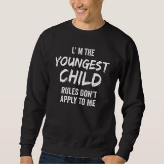 Youngest Child Rules Don't Apply To Me Matching Si Lång Ärmad Tröja