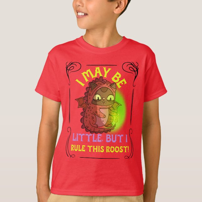 Youngest regler roost t shirt (Framsida)