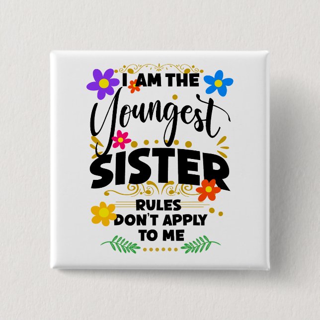 Youngest Sister, Regler Apply, Lusnyj Syskon Knapp (Framsida)