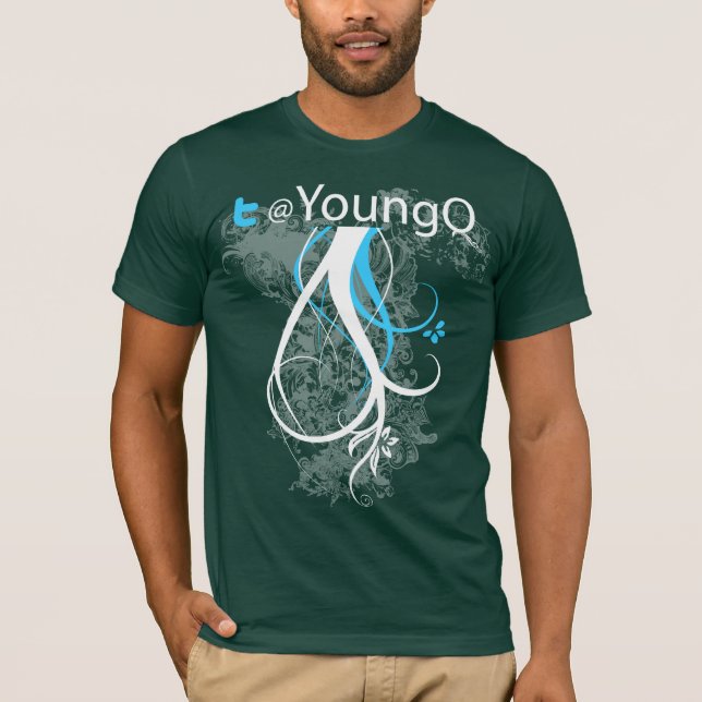 YoungQ Basic Bella Canvas T-Shirt (Framsida)