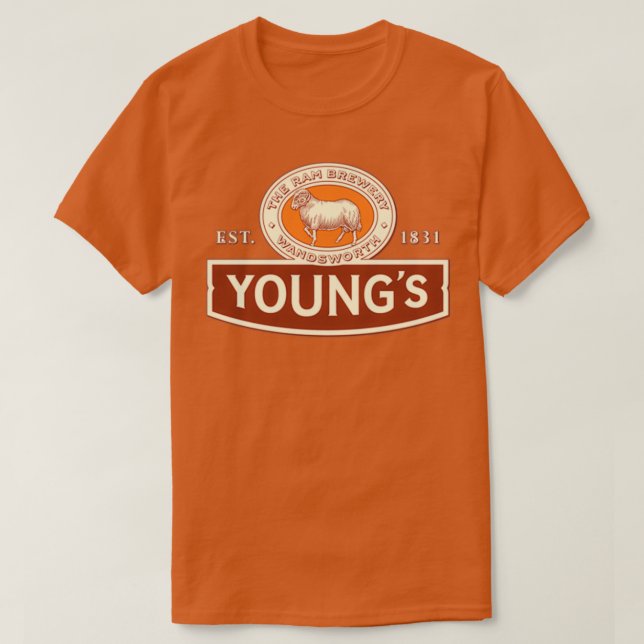 YoungsRam Brewery T Shirt (Design framsida)