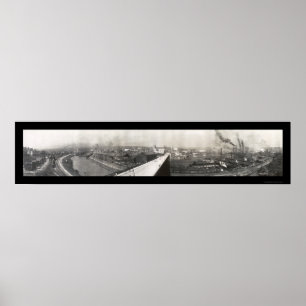 Youngstown panorama- foto 1905 poster