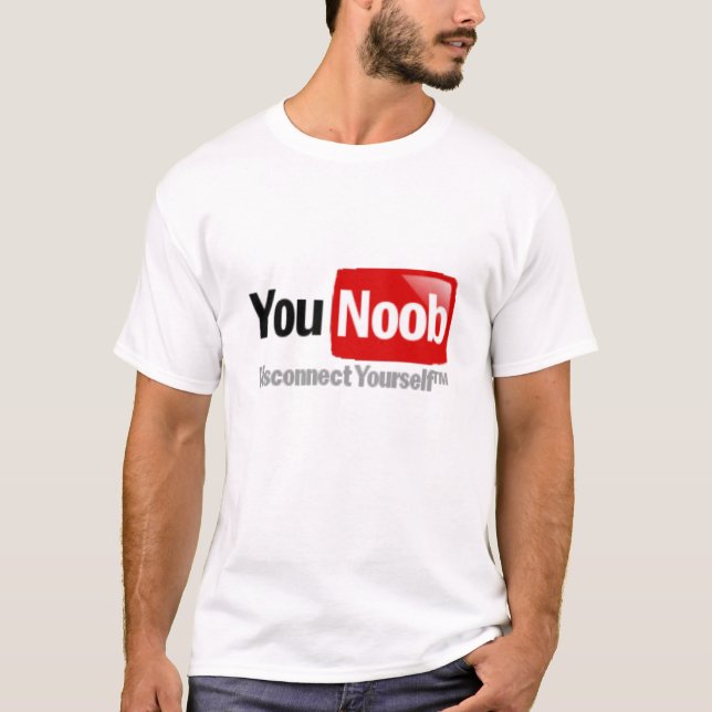 YouNoob Tee Shirt (Framsida)