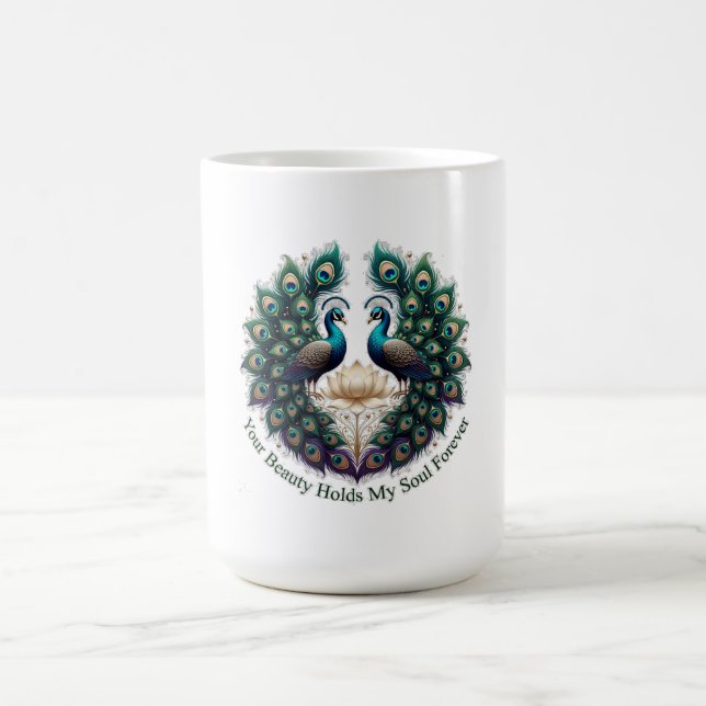 Your Beauty Holds My Soul Forever  Gifts T-Shirt Kaffemugg (Center)