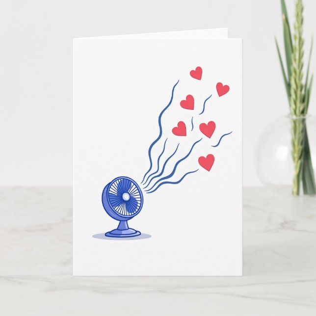 Your Biggest Fan Love Card Kort (Framsida)