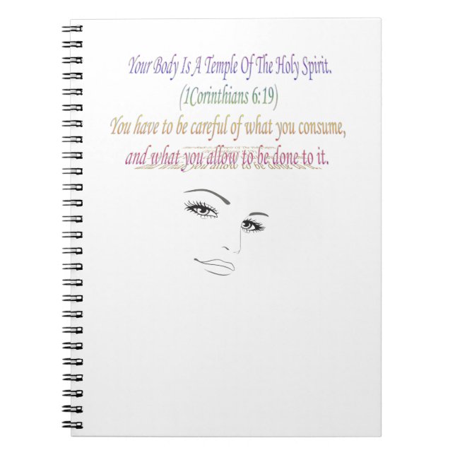 Your Body- Journal Anteckningsbok (Framsidan)