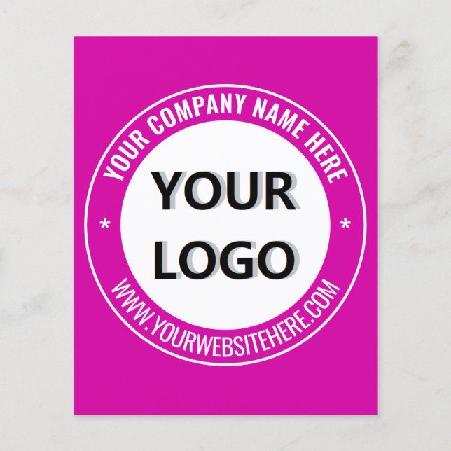 Your Branded Marketing Business Promotional Flyers (Framsidan)