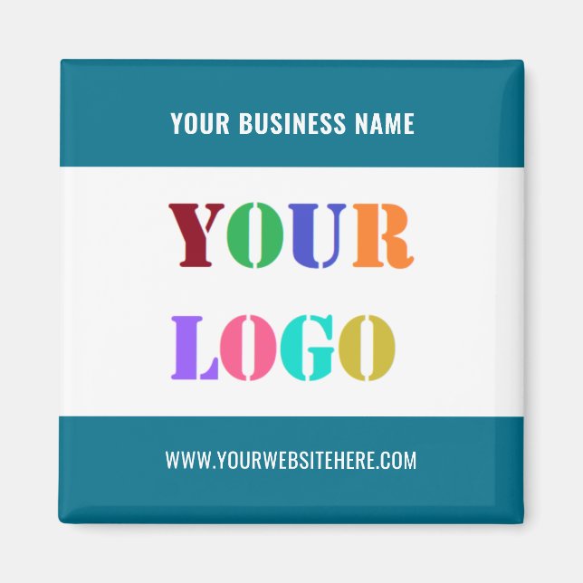 Your Business Branded Promotional Magnets Template Magnet (Framsidan)