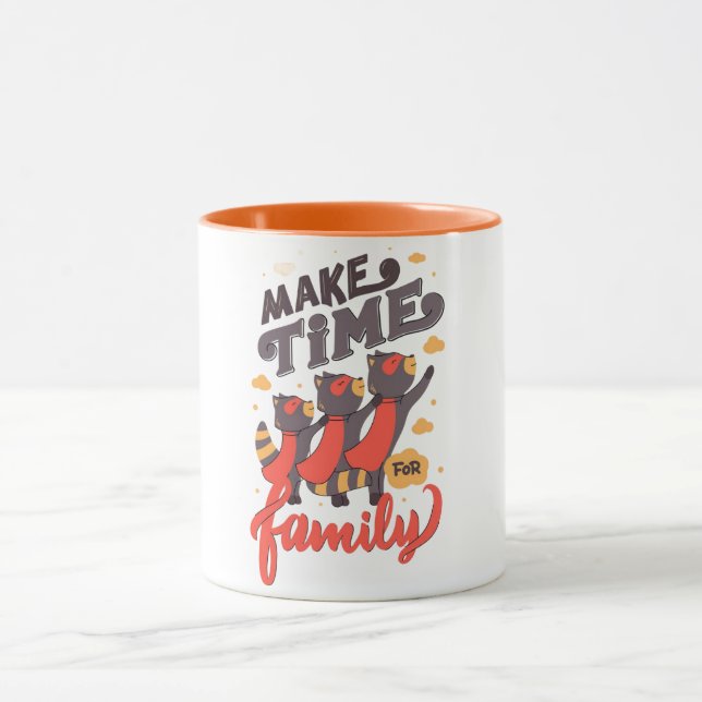 Your coffee with your loved ones – the family mug mugg (Center)