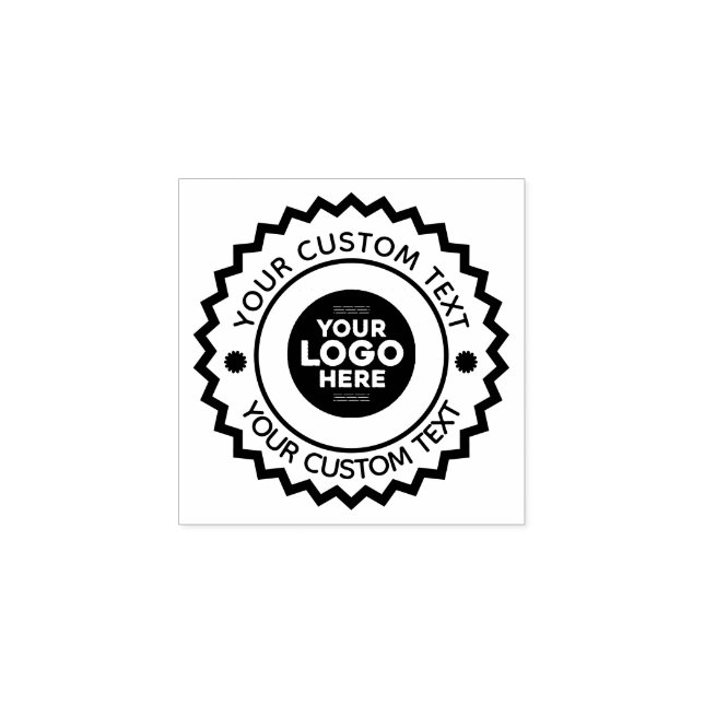Your Custom Logo Rubber Stamp Stämpel (Tryck)